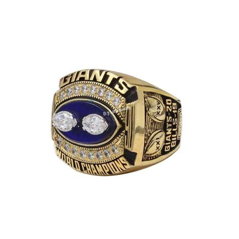 1990 Super Bowl XXV New York giants Championship Ring – Best Championship Rings|Championship ...