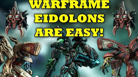 Warframe Eidolon Hunting Is A Lot Easier Than I Thought - YouTube