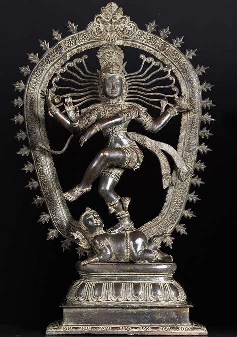 SOLD Brass Special Nataraja Statue 36" (#81bb28): Hindu Gods & Buddha ...