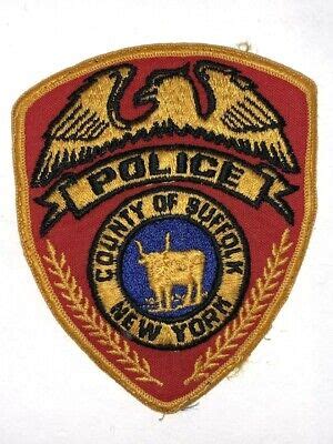 New York Suffolk County Police Patch | eBay