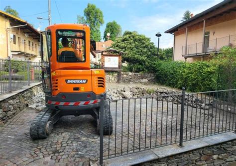 Lavori in corso alla piazzetta di Lotta a Baveno - VerbanoNews