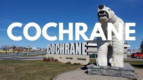 A Quick Visit to Cochrane, Ontario in October - YouTube