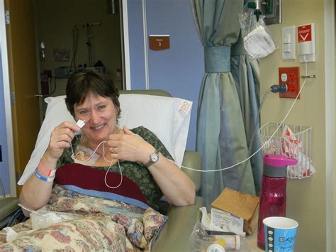 Kirsten Williams: First Day of Chemotherapy....wow!