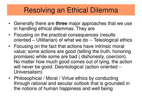 PPT - Ethical Dilemmas in Workplace PowerPoint Presentation, free download - ID:3137255