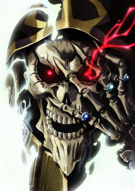 A closeup of Ainz Oown Goal | Anime, Anime images, Anime expo