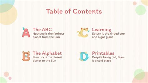 Learning the Alphabet Google Slides theme & PowerPoint template