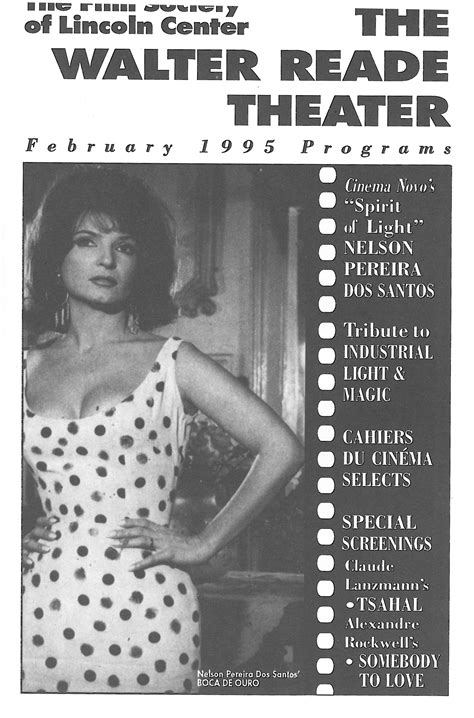 1995-February-Walter-Reade-Theater-program | Film at Lincoln Center