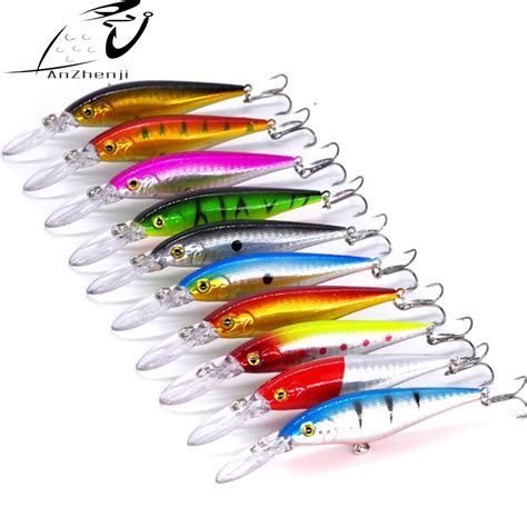 Fishing Bait Hard Lure Minnow saltwater Fishing Lures 11cm 10g swimbait For Fish TOP WATER Lure ...