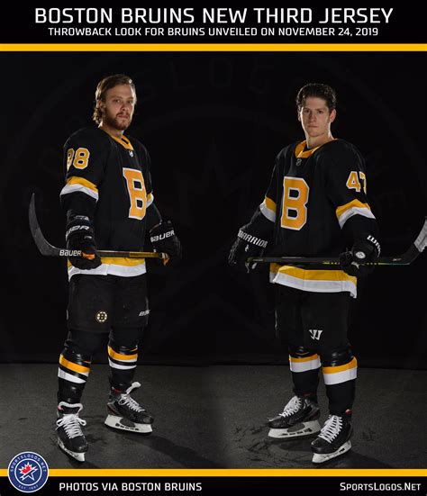 Boston Bruins Unveil New Third Jersey, Debuts Friday – SportsLogos.Net News