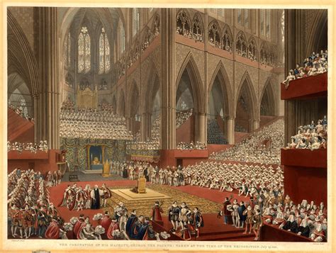 The Coronation of George IV, Westminster Abbey (Illustration) - World ...