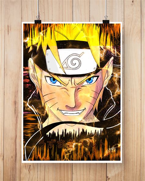 NARUTO FAN ART POSTER