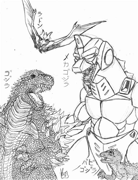 Mechagodzilla Coloring Pages at GetColorings.com | Free printable ...