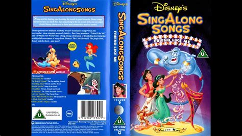 Be Our Guest Disney Sing Along Songs Vhs - クールな画像無料