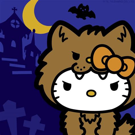 [100+] Hello Kitty Halloween Wallpapers | Wallpapers.com