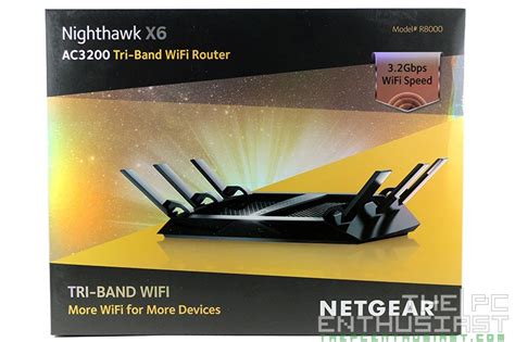 Netgear Nighthawk X6 R8000 Review - AC3200 Tri-Band WiFi Router