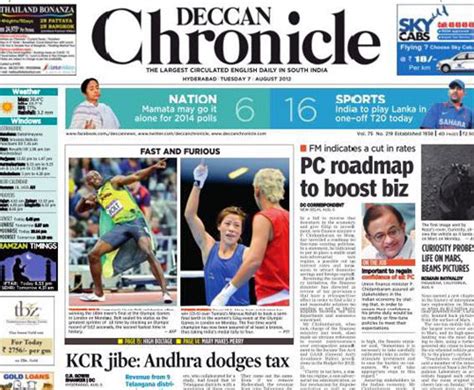 Deccan Chronicle print ads rule. | releaseMyAd Blog