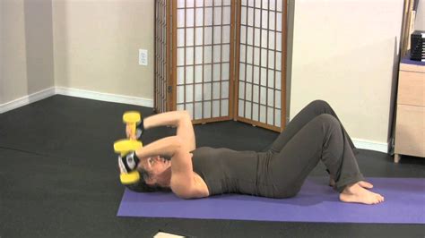 Supine Tricep Extension • Active - YouTube