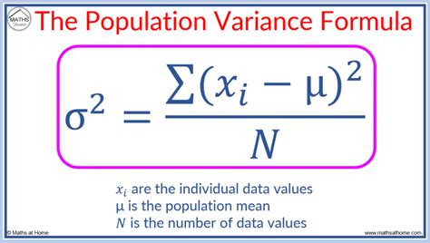 How to Calculate Variance – mathsathome.com