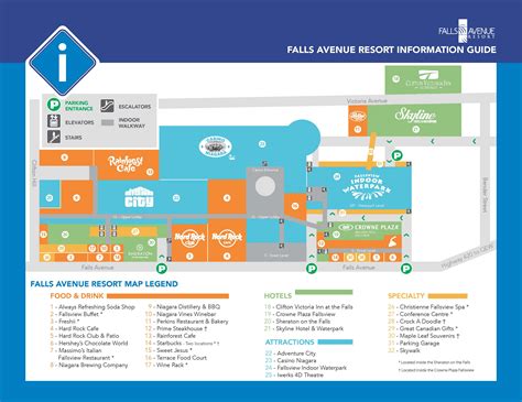 Map Of Hotels In Niagara Falls Canada - Maps For You