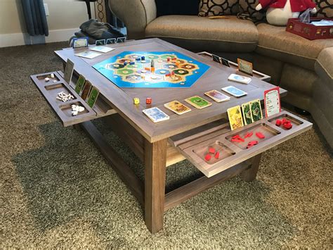 The Ultimate Gaming Coffee Table | Fisher's Shop | Coffee table plans, Diy farmhouse table plans ...