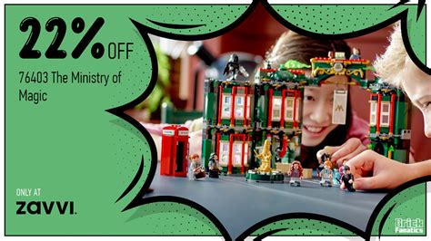 Huge LEGO deal on 76403 The Ministry of Magic at Zavvi