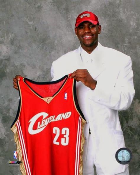 Lebron James 2003 NBA Draft Day Photo Print - Walmart.com