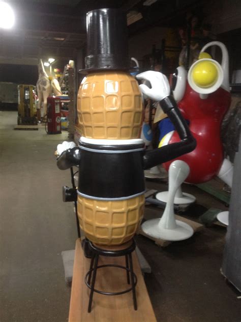 Mr. Peanut Trade Show Statue « Obnoxious Antiques