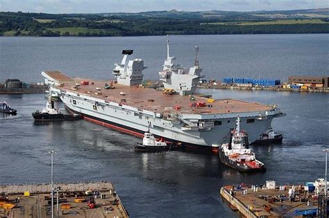 Britain's Biggest-Ever Warship Fired Up for the First Time – gCaptain