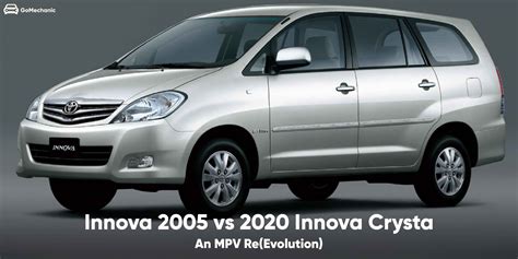 Toyota Innova 2005 vs 2020 Toyota Innova Crysta | MPV Re(Evolution)