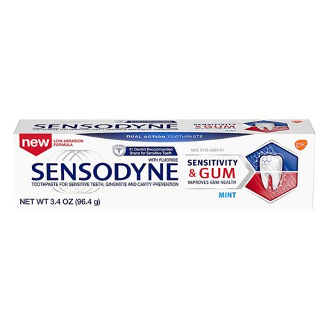 Save on Sensodyne Sensitivity & Gum Dual Action Toothpaste Mint Order ...