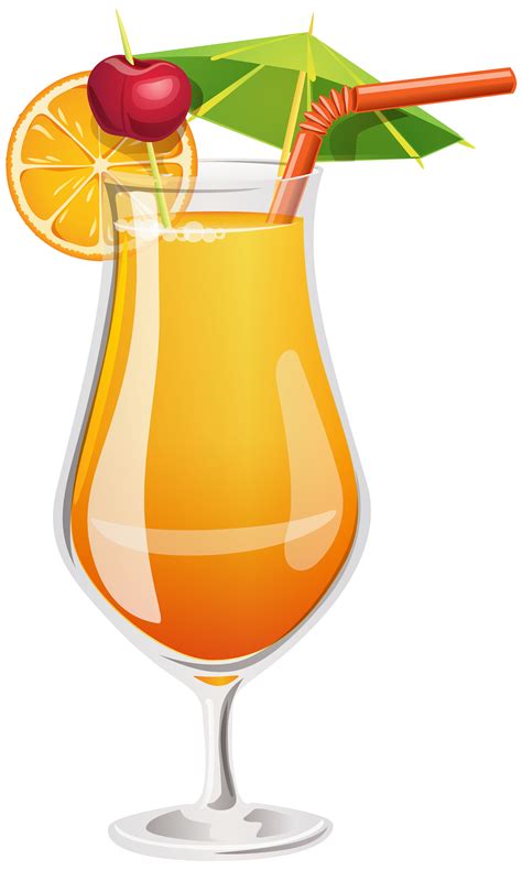 Cocktail PNG Image | Clip art, Orange cocktails, Cocktails clipart