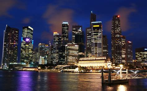 Singapore Skyline wallpaper | other | Wallpaper Better