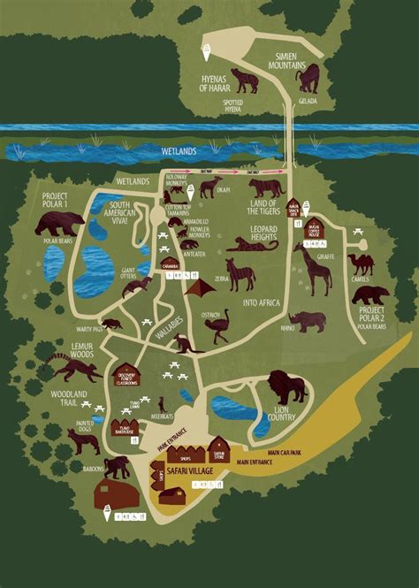 Map of atlanta zoo map of atlanta zoo – Artofit