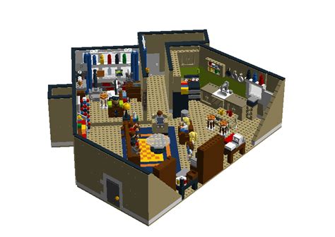 LEGO IDEAS - Product Ideas - The Big Bang Theory: Sheldon and Leonard's Apartment