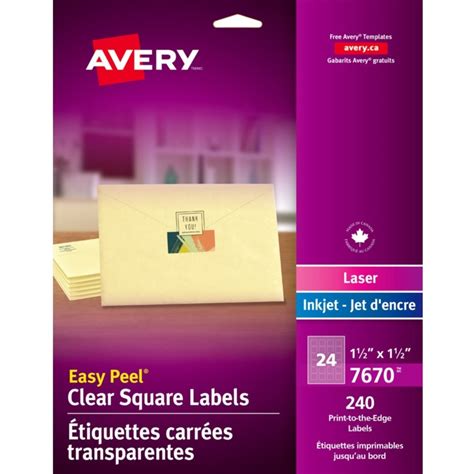 Avery® Easy Peel Address Label | Christie's Office Plus