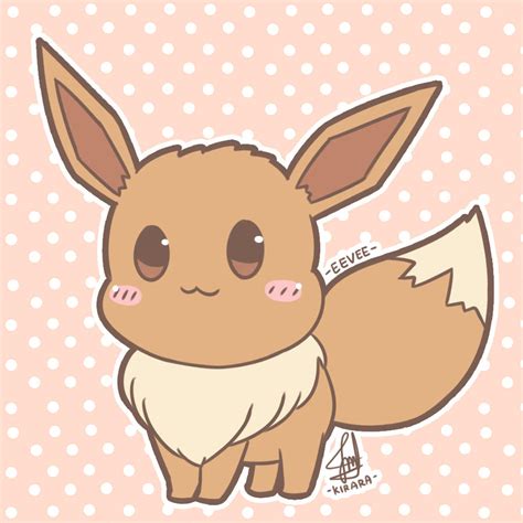 Chibi Eevee by Kirara-CecilVenes on DeviantArt