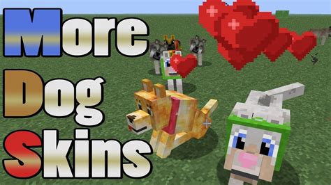 Docm77's Minecraft Tutorial: Multiple Dog Skins - YouTube