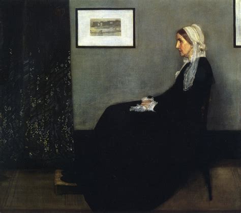 James Abbott McNeill Whistler Arrangement in Grey and Black: Portrait ...