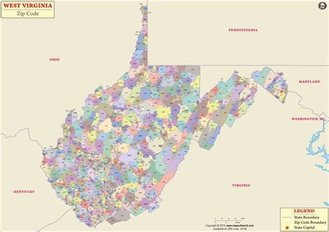 Zip Code Map Northern Virginia – Map Vector