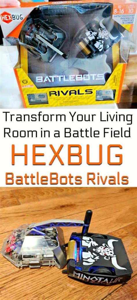 Hexbug BattleBots Rivals Beta and Minotaur Battle Strategy Kit - The ...