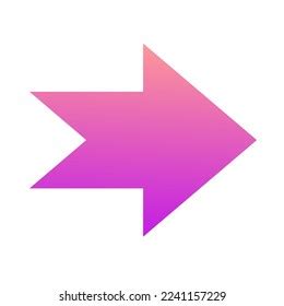 Right Way Arrow Icon Gradient Vector Stock Vector (Royalty Free) 2241157229 | Shutterstock