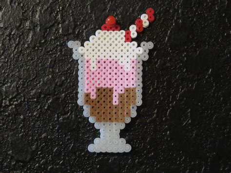 Big Perler Bead Strawberry Cute Kawaii Perler Patterns Perler Bead | The Best Porn Website