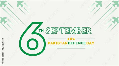 Defence Day 6th September 1965. Illustration of Pakistan Defence Day, 6th September, Pakistan ...