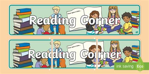 Reading Corner Display Banner - KS1 Reading Resources