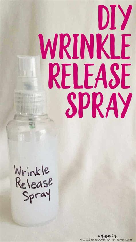 best homemade wrinkle release spray - Dee Gatlin