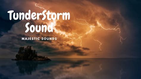 TunderStorm Sounds For Relaxing, Focus or Sleep Rain White Noise 10 ...