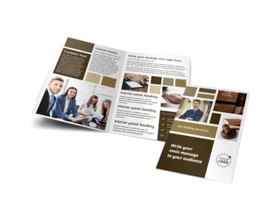 Lawyer Law firm Brochure Template | MyCreativeShop