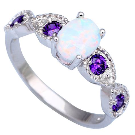 Purple Opal Ring – Femmi Accessories