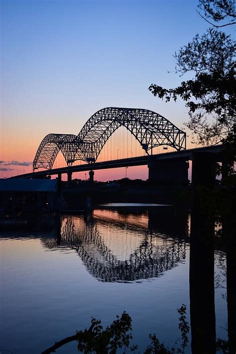 Memphis Bridge Photograph by Lance May