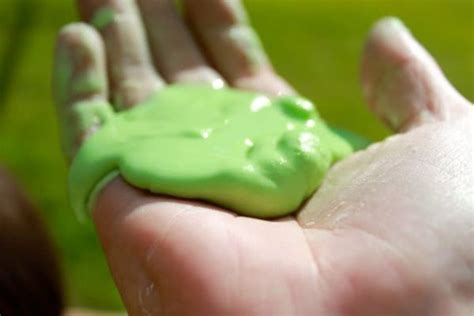 Cornflour slime for ooey gooey fun